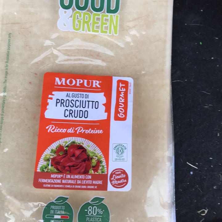 review photo of Good & Green Mopur al gusto di prosciutto crudo shared by @cinzia1964 on 13 May 2022 - review