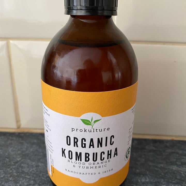 Prokulture Organic kombucha blood orange & turmeric Review abillion