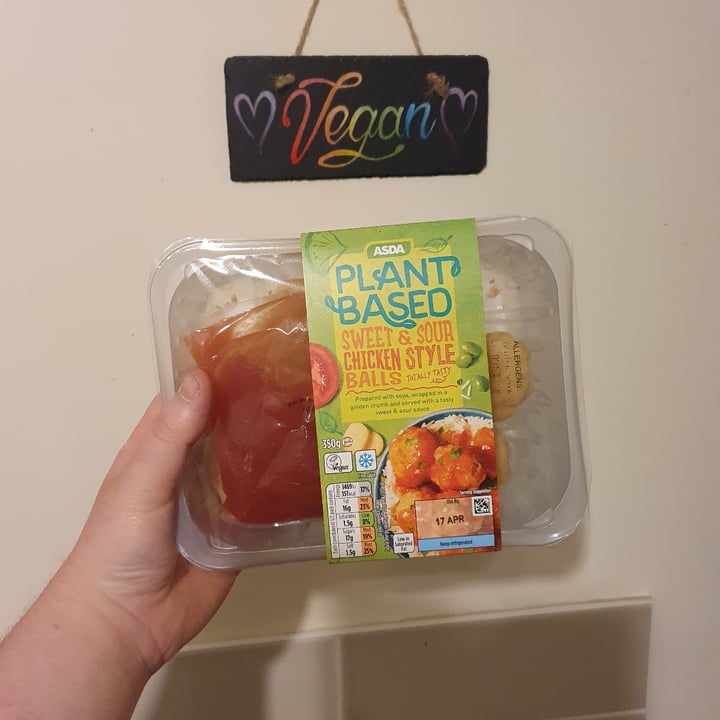 photo of Asda Plant Based  Sweet & Sour Chinese Style Balls shared by @mrsanders93 on  12 Apr 2022 - review