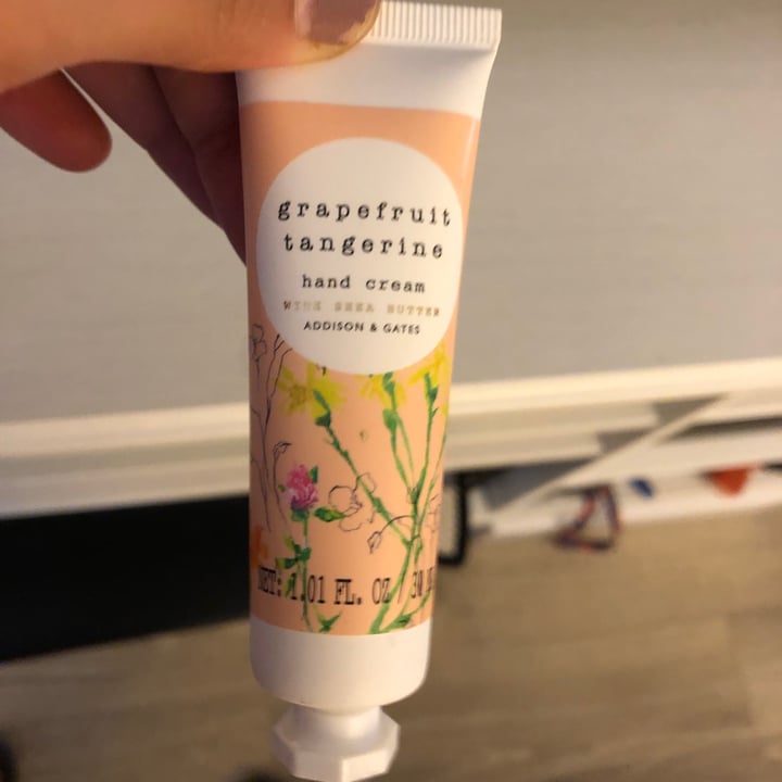 Adison and gates Grapefruit tangerine Hand cream Review abillion