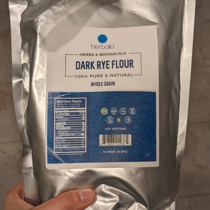 photo of Herbalia dark rye flour shared by @alimerlina on  27 Jun 2022 - review