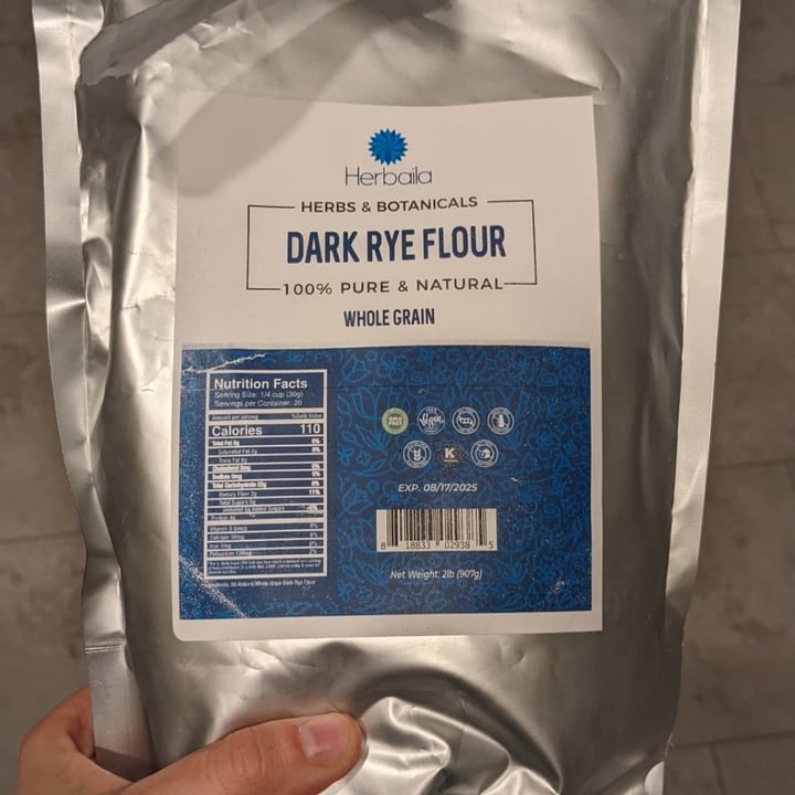 review photo of Herbalia dark rye flour shared by @alimerlina on 27 Jun 2022 - review