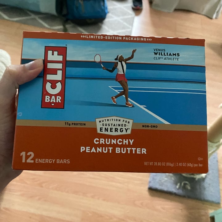photo of Clif Bar Crunchy Peanut Butter shared by @andrewbrown23 on  17 May 2022 - review