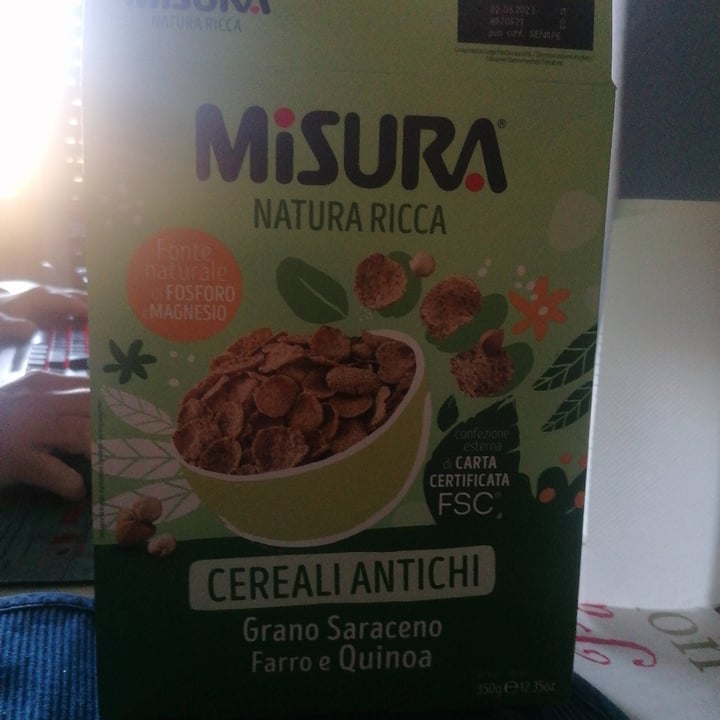 photo of Misura Fiocchi con Cereali Antichi - NATURA RICCA shared by @ninnitherock on  19 Oct 2022 - review