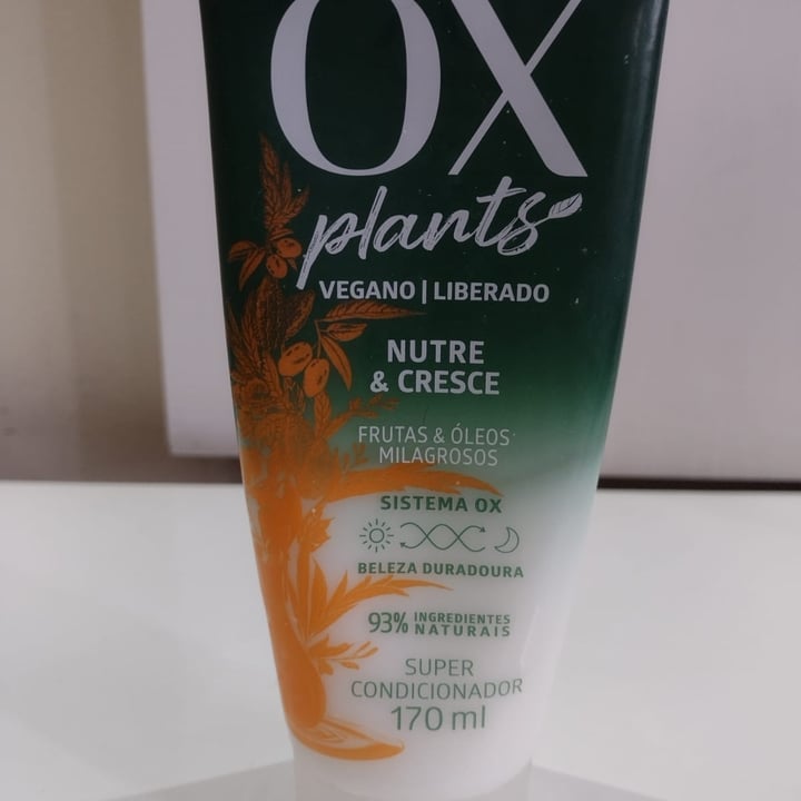 photo of Ox plants condicionador shared by @domjurilo on  10 May 2022 - review