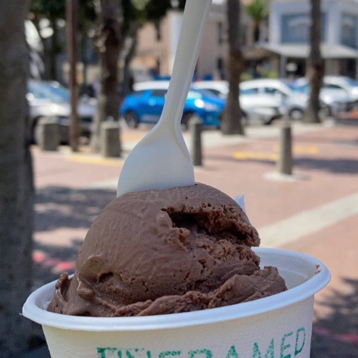 photo of Unframed Ice Cream Salted Chocolate shared by @capetownvegan on  04 Feb 2022 - review