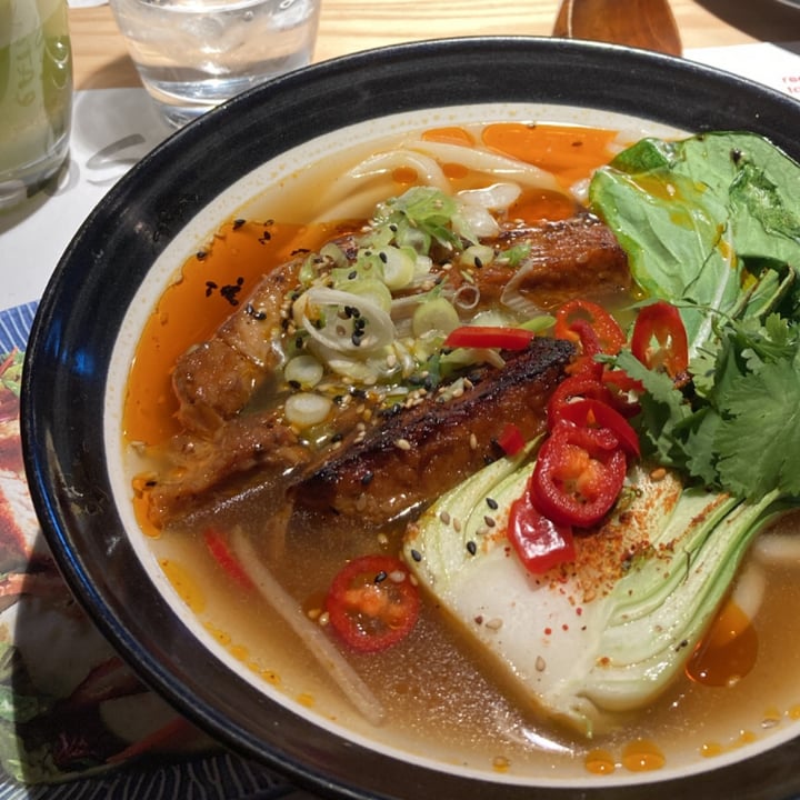 photo of Wagamama Spicy Vegan Short ‘rib’ Ramen shared by @marta182 on  03 May 2022 - review