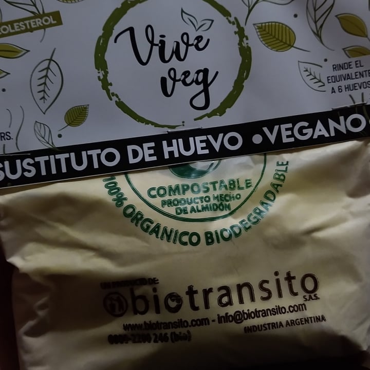 photo of Vive Veg Huevo Vegano shared by @floravegana on  03 Sep 2020 - review