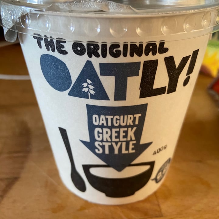 photo of Oatly Oatgurt Greek Style shared by @ahealy on  17 Aug 2020 - review