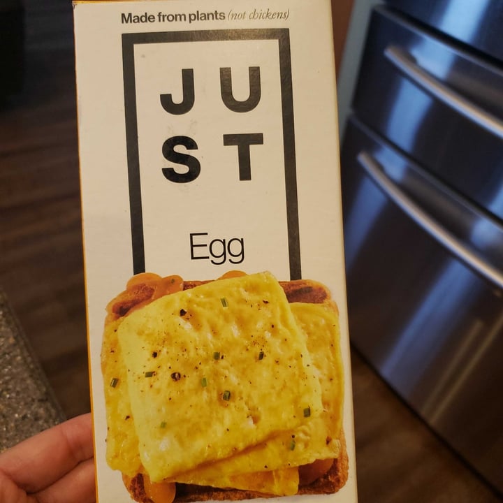 photo of JUST Egg Just Egg Folded shared by @veganess2020 on  02 Jan 2021 - review