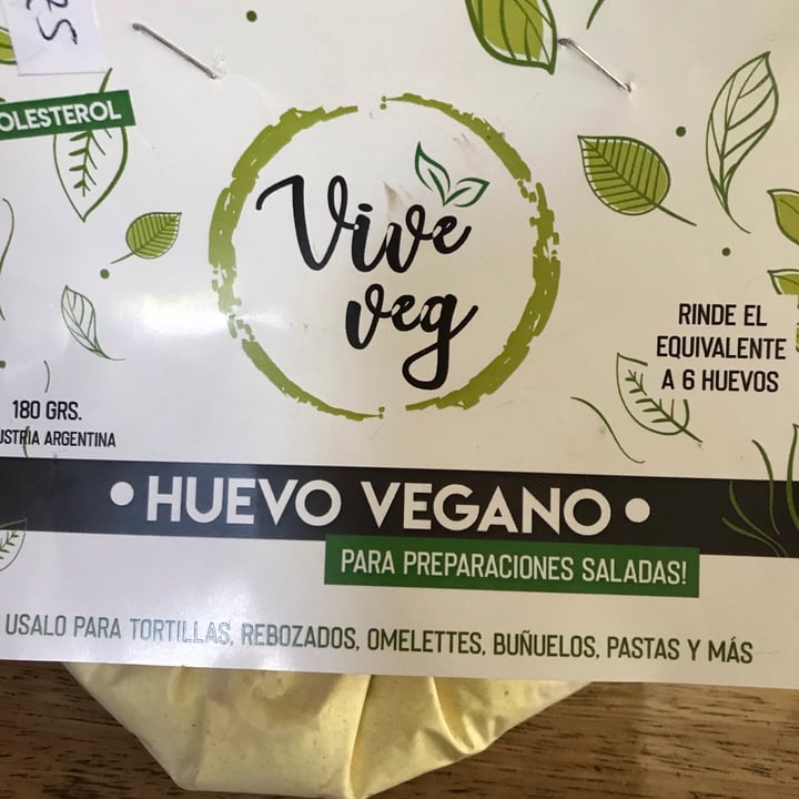 photo of Vive Veg Huevo Vegano shared by @ladybiird on  06 Jan 2021 - review