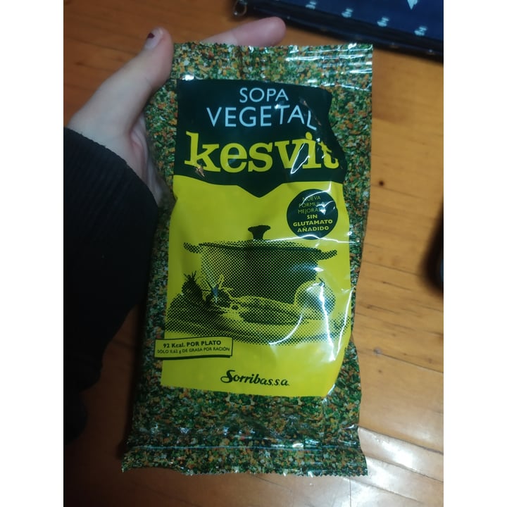 photo of Kesvit Sopa Vegetal shared by @distopia on  08 Jan 2021 - review