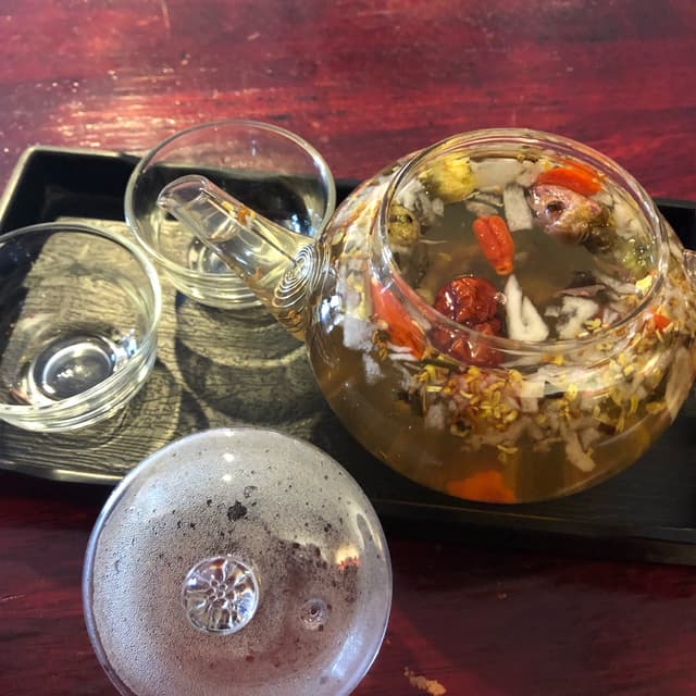 Photo of the dish “eight treasure tea”