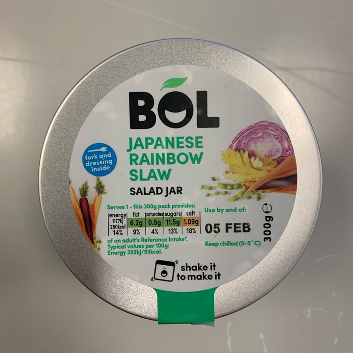 photo of BOL Japanese Rainbow Salad shared by @tsollis on  02 Feb 2022 - review