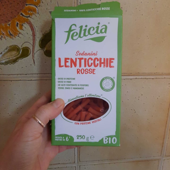 photo of Felicia Red Lentil Sedanini shared by @parvatiplinky on  04 Nov 2021 - review