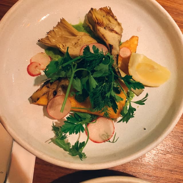 Photo of the dish “Chargrilled Artichokes”