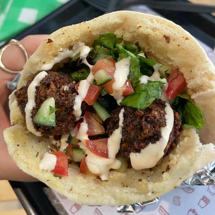 photo of Falafeño Falafel sandwich 🥙 shared by @ilse on  04 Sep 2022 - review