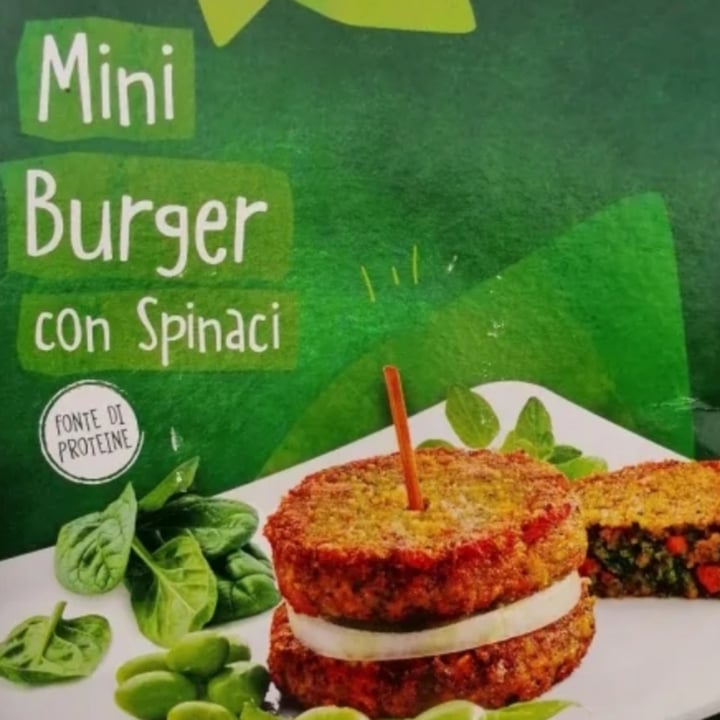 photo of Vemondo Mini burger con spinaci shared by @kleinerrkatze on  17 Sep 2022 - review