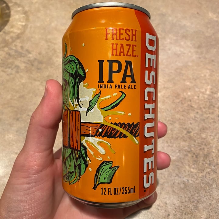 photo of Deschutes Fresh Haze IPA shared by @curvycarbivore on  23 Nov 2020 - review