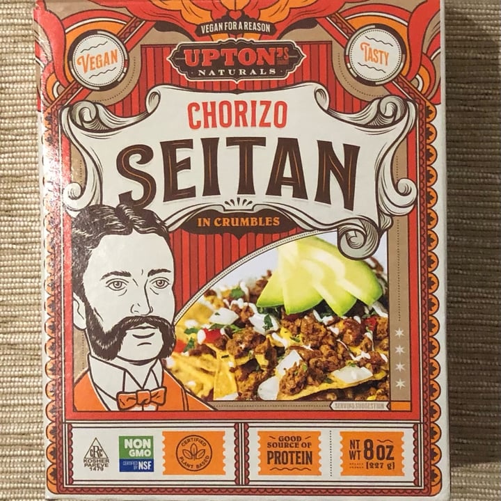 review photo of Upton's Naturals Chorizo Seitan shared by @coco032121 on 24 Apr 2022 - review