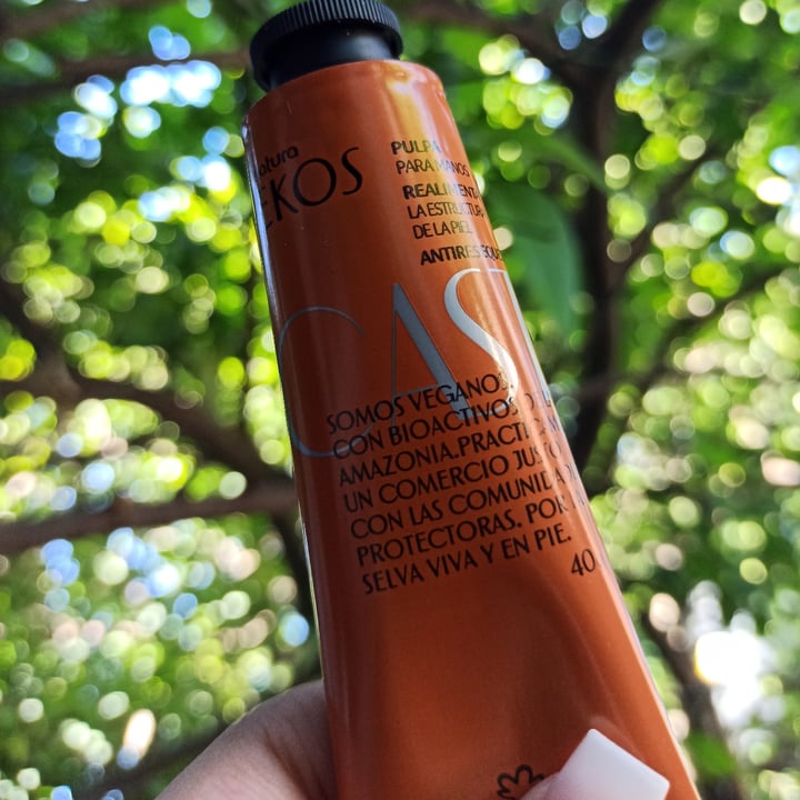review photo of Natura Pulpa para Manos Hidratante de Castaña - Ekos shared by @jorgelina on 10 Dec 2020 - review