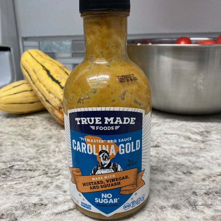 photo of True made foods Pitmaster BBQ Sauce Carolina Gold shared by @thrasherbird on  19 Oct 2021 - review