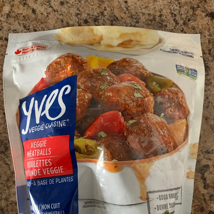 photo of Yves Veggie Cuisine Veggie Meatballs shared by @louisg on  05 May 2021 - review
