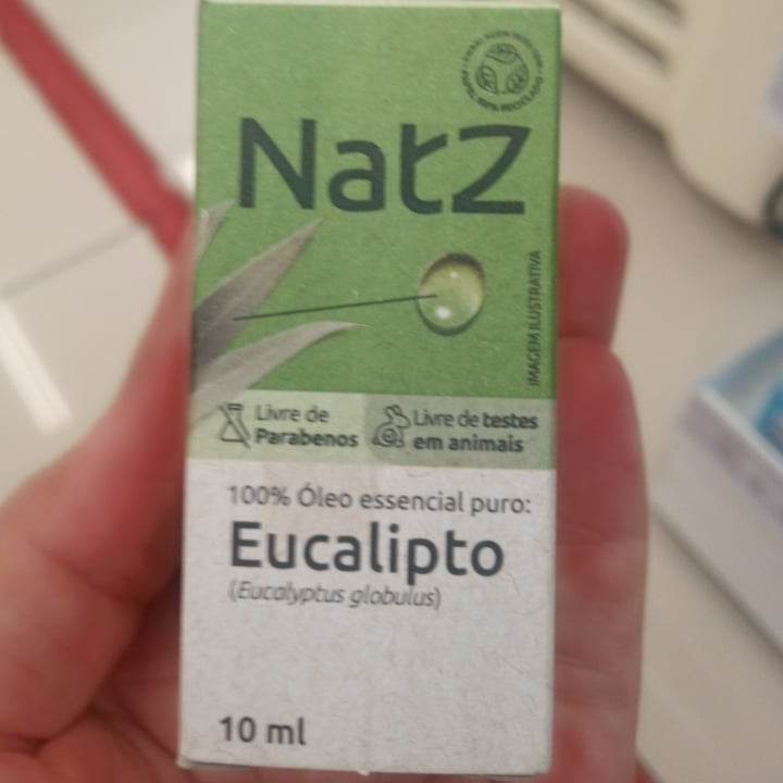 review photo of NatZ Oleo Essencial Eucalipto shared by @camilaesteves on 16 Oct 2022 - review