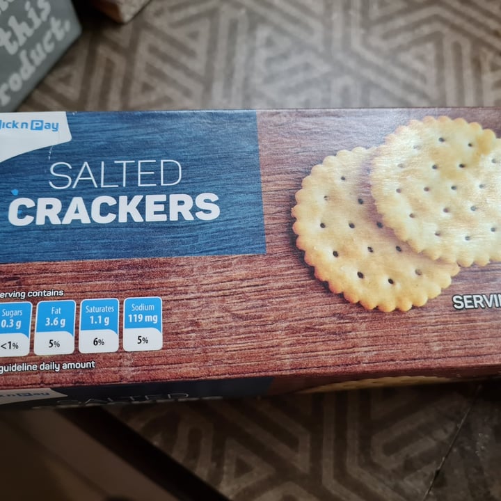Pick n Pay Salted crackers Review abillion