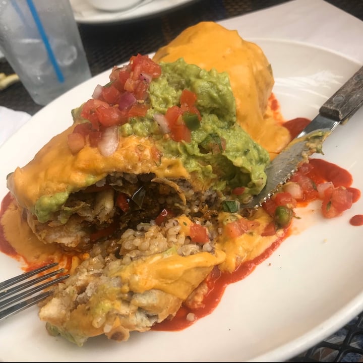 photo of Handlebar Vegan Chimichanga shared by @sirenaterrenal on  02 Feb 2020 - review