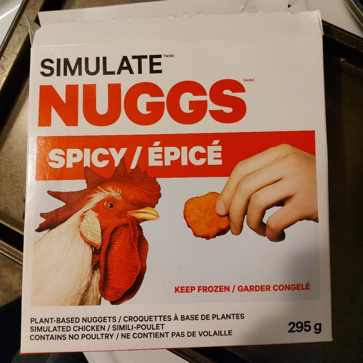 photo of Simulate® Simulate Chicken Nuggs Spicy shared by @madianned on  28 May 2022 - review