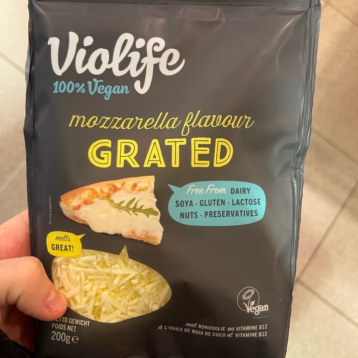 photo of Violife Mozzarella Flavour Grated shared by @sean19 on  12 Jan 2022 - review