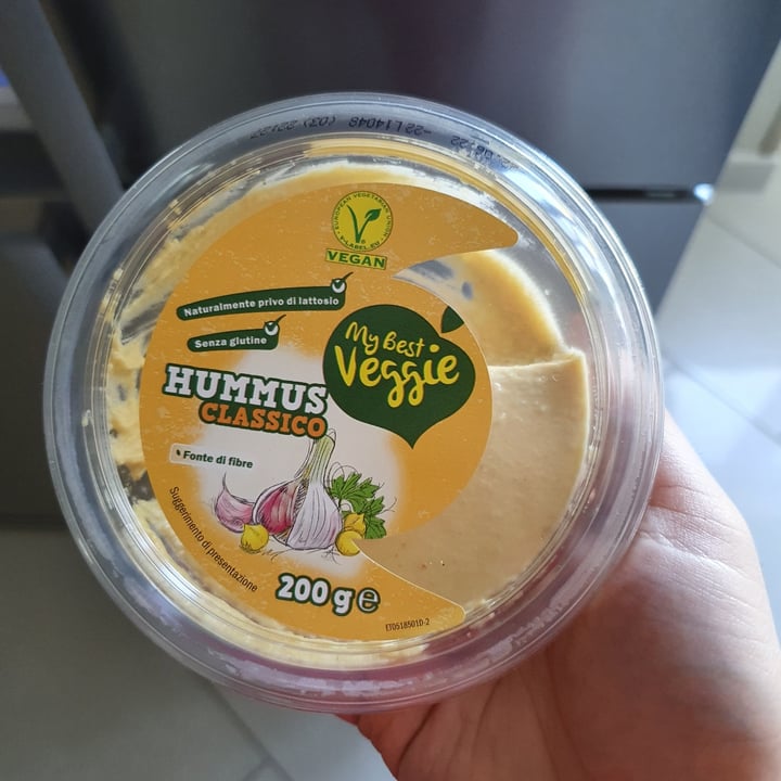 photo of My Best Veggie Hummus classico shared by @mattind on  11 Jun 2022 - review