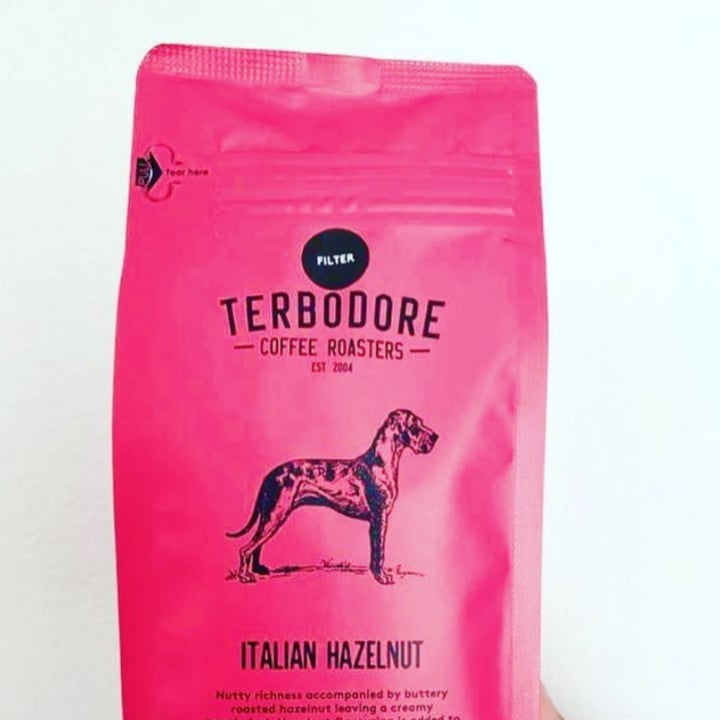 photo of Terbodore Hazelnut coffee shared by @junkfoodvegans on  21 Aug 2020 - review