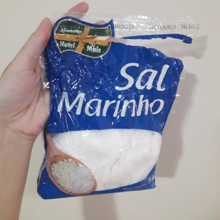 photo of Alimentos nutri mais sal marinho shared by @miam on  05 May 2022 - review