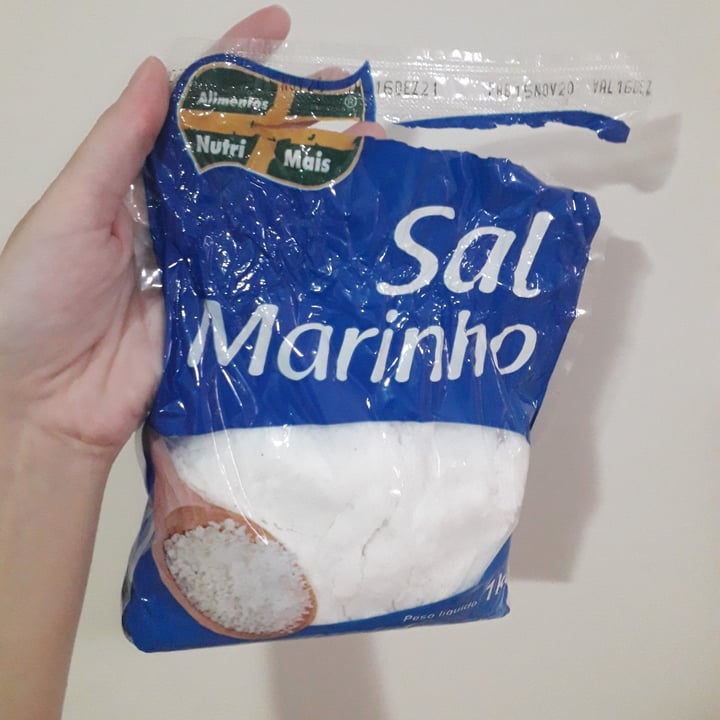 review photo of Alimentos nutri mais sal marinho shared by @miam on 05 May 2022 - review