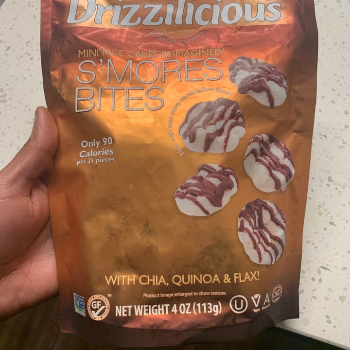 photo of Drizzilicious S'mores Bites shared by @planttemptations on  27 Oct 2021 - review