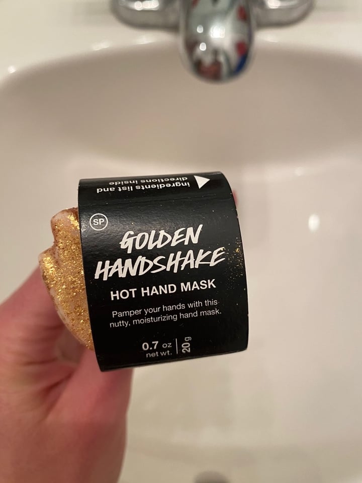 photo of LUSH Fresh Handmade Cosmetics Golden handshake shared by @courtthetort on  22 Jan 2020 - review
