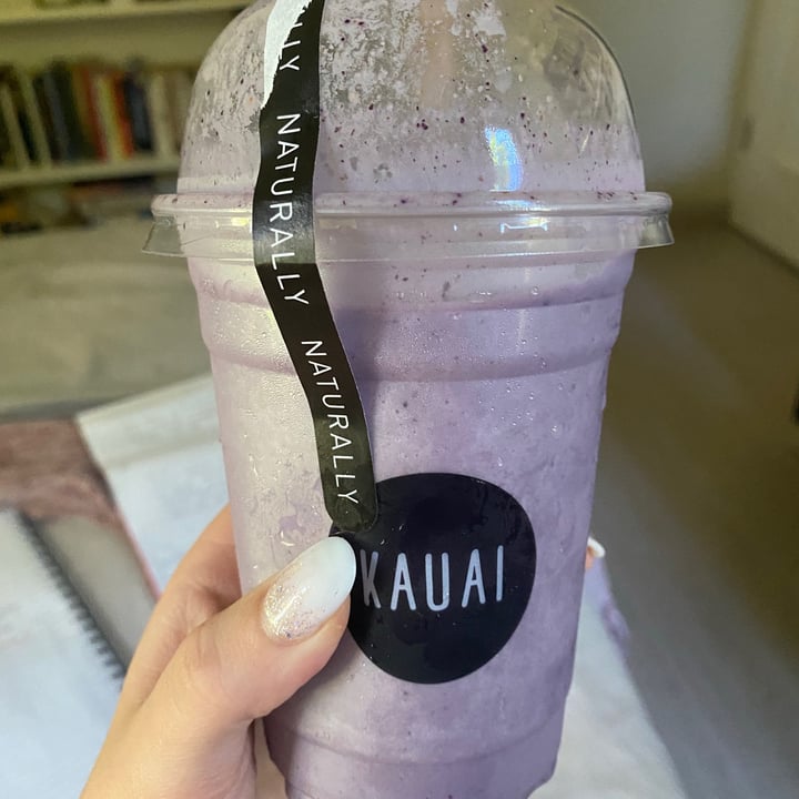 photo of KAUAI Cedar Road Peanut Butter Berry Smoothie shared by @herbivorousimogen on  14 Mar 2021 - review