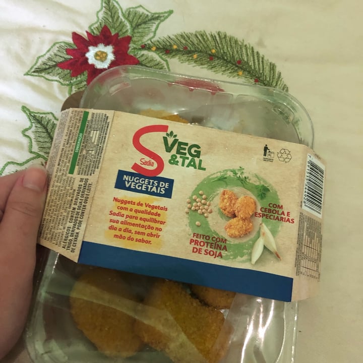 review photo of Sadia Nuggets de Vegetais shared by @oleinisckibruna on 28 Dec 2021 - review