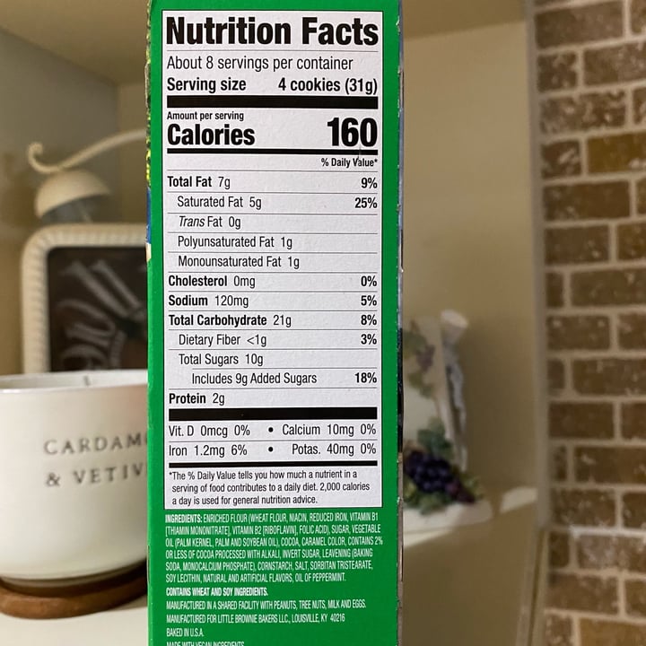 photo of Girl Scouts Thin Mints® shared by @yarilovezzucchini on  19 Feb 2022 - review