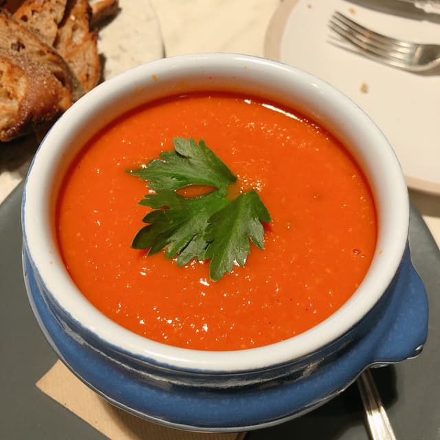 菜肴“Smoky Tomato Soup”的照片