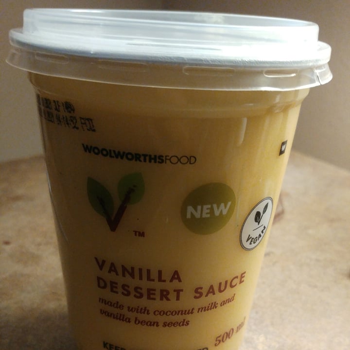 photo of Woolworths Food Vanilla dessert sauce shared by @liz269 on  08 Nov 2021 - review