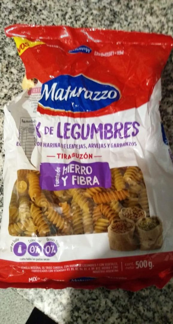 photo of Matarazzo Mix de Legumbres Tirabuzon shared by @nivel5 on  24 Dec 2019 - review