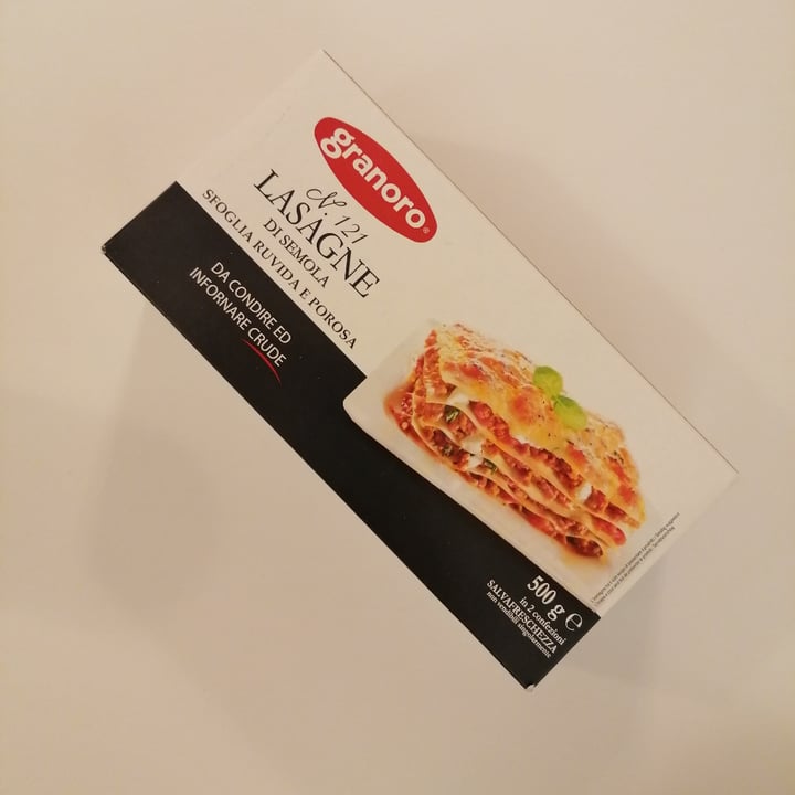 photo of Granoro Lasagne shared by @babi94 on  16 Apr 2022 - review