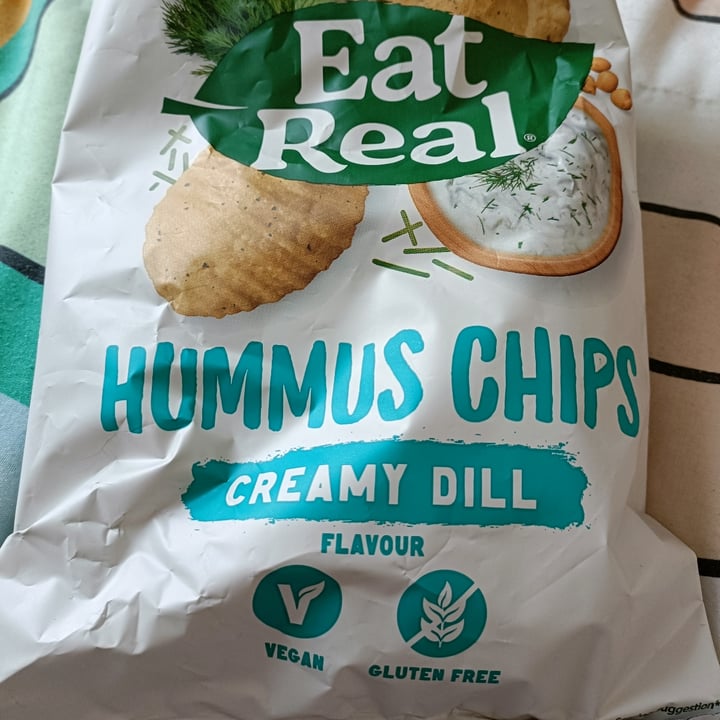 photo of Eat Real hummus sour cream chives shared by @paulbeard on  11 Oct 2022 - review