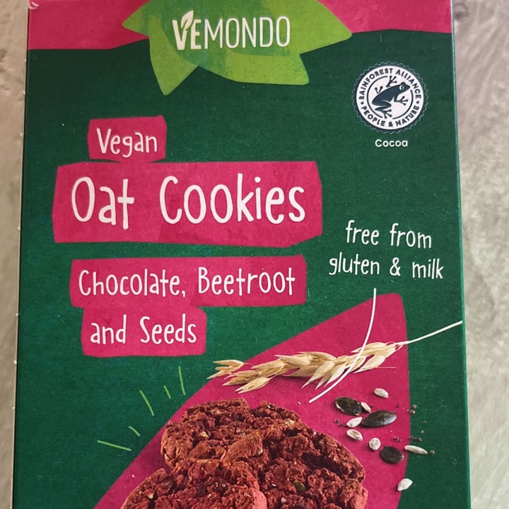 review photo of Vemondo Oat Cookies Chocolate, Beetroot and Seeds shared by @saritis on 28 Jun 2022 - review