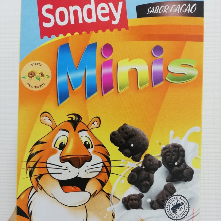 photo of Sondey Galletas animalitos chocolate shared by @heiru on  18 Jul 2021 - review