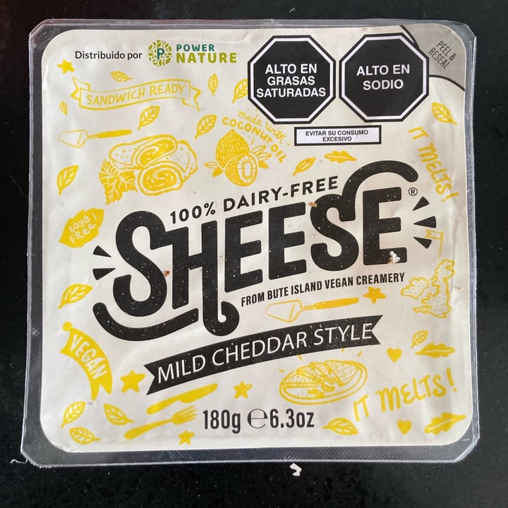photo of Sheese Mild Cheddar Style shared by @moraviajetariana on  09 Dec 2022 - review