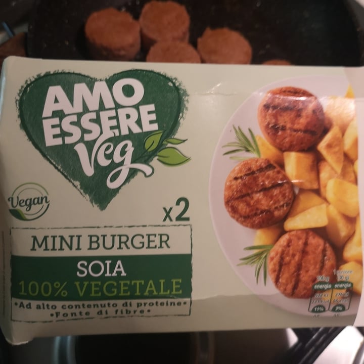 review photo of Amo Essere Veg mini burger di soia shared by @cieloblu on 03 Sep 2022 - review